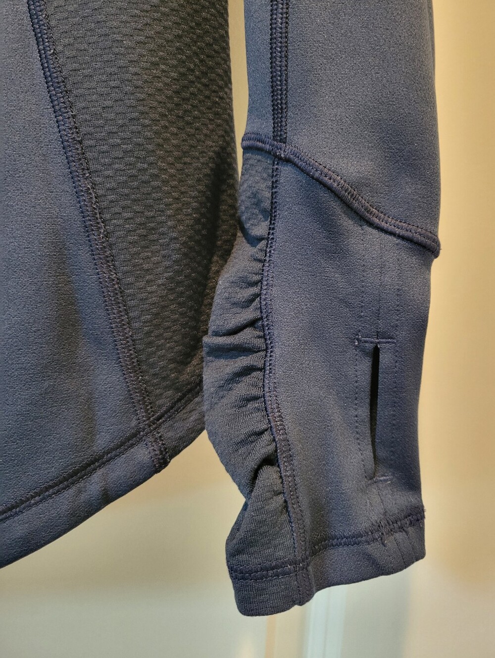 CALIA by Carrie Underwood Navy Active Quarter Zip - Picture 5 of 7